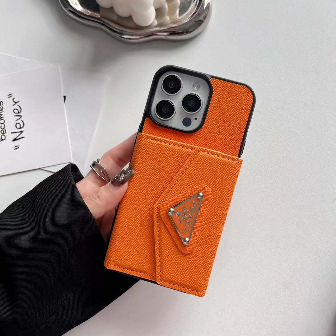 Prada iPhone Cases with Card Holder Fashionable