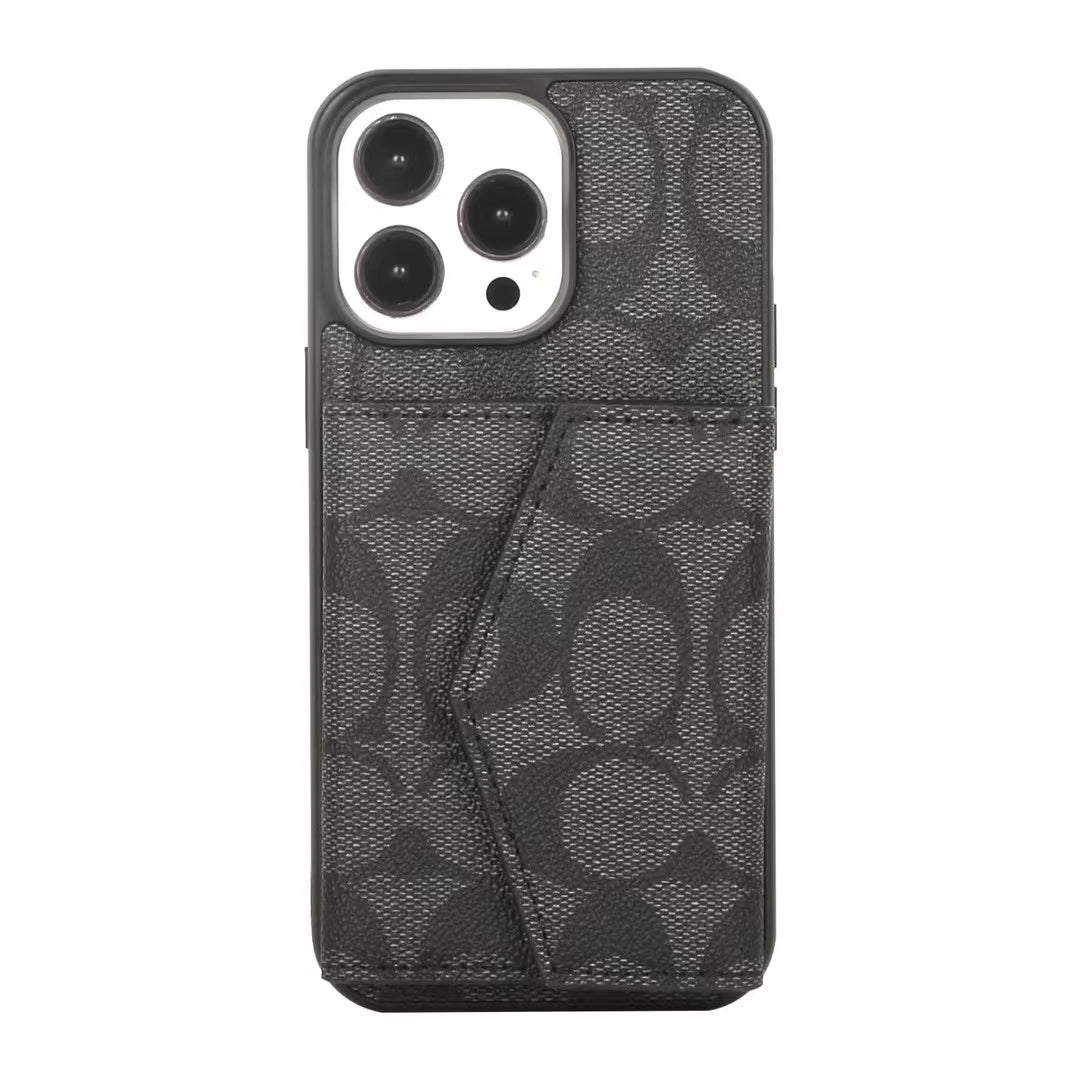 Coach iPhone Cases with Card Holder Durable