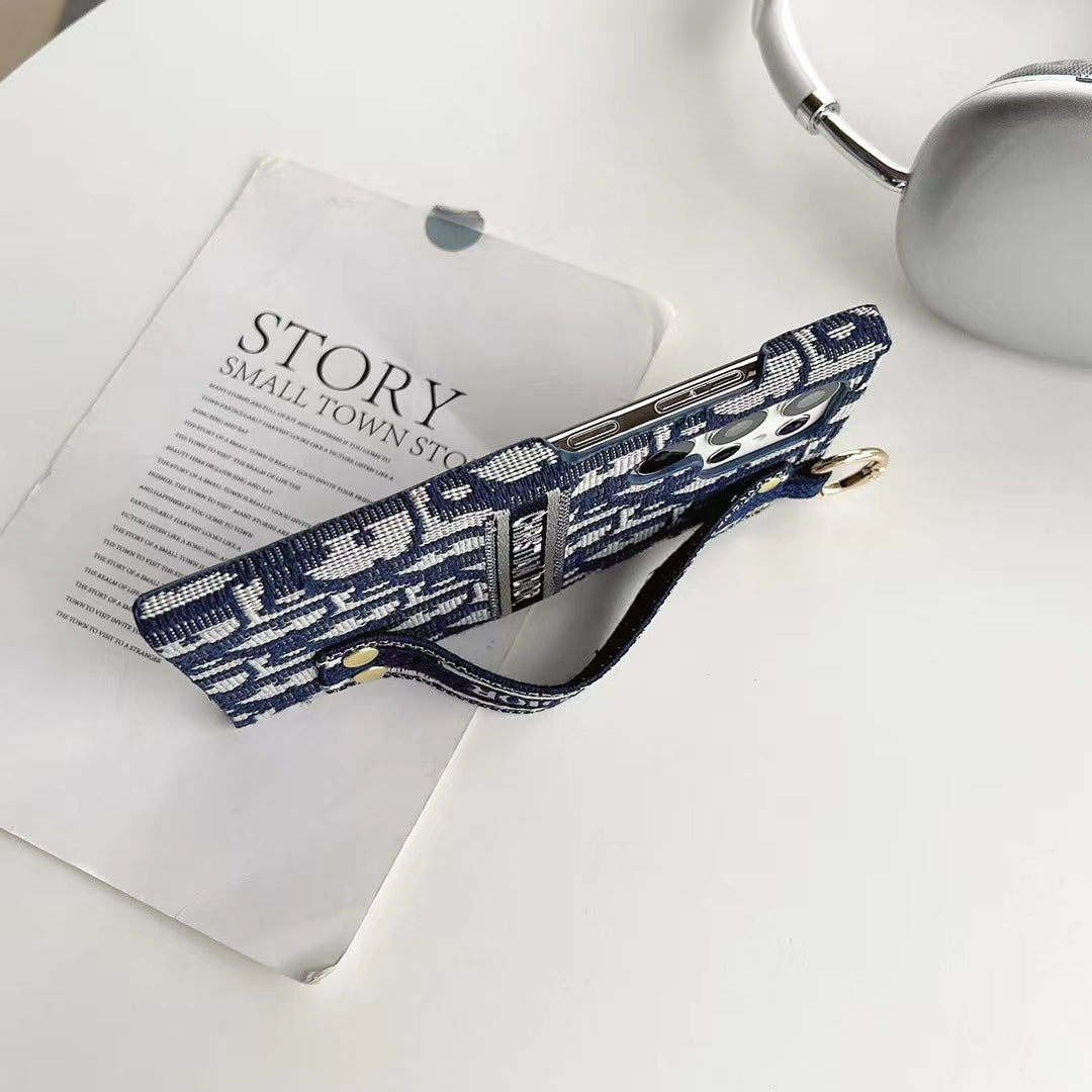 Christian Dior Phone Case with Handgrip