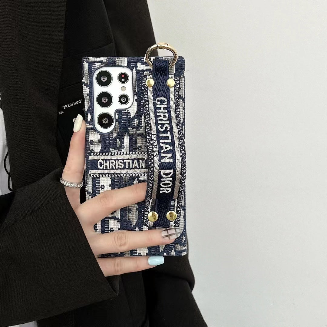 Christian Dior Phone Case with Handgrip
