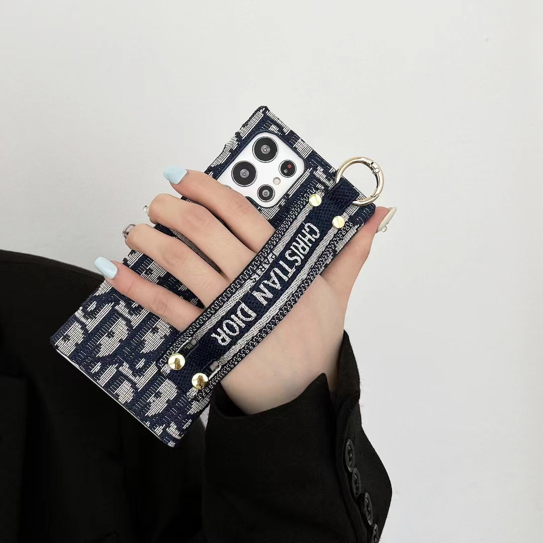 Christian Dior Phone Case with Handgrip