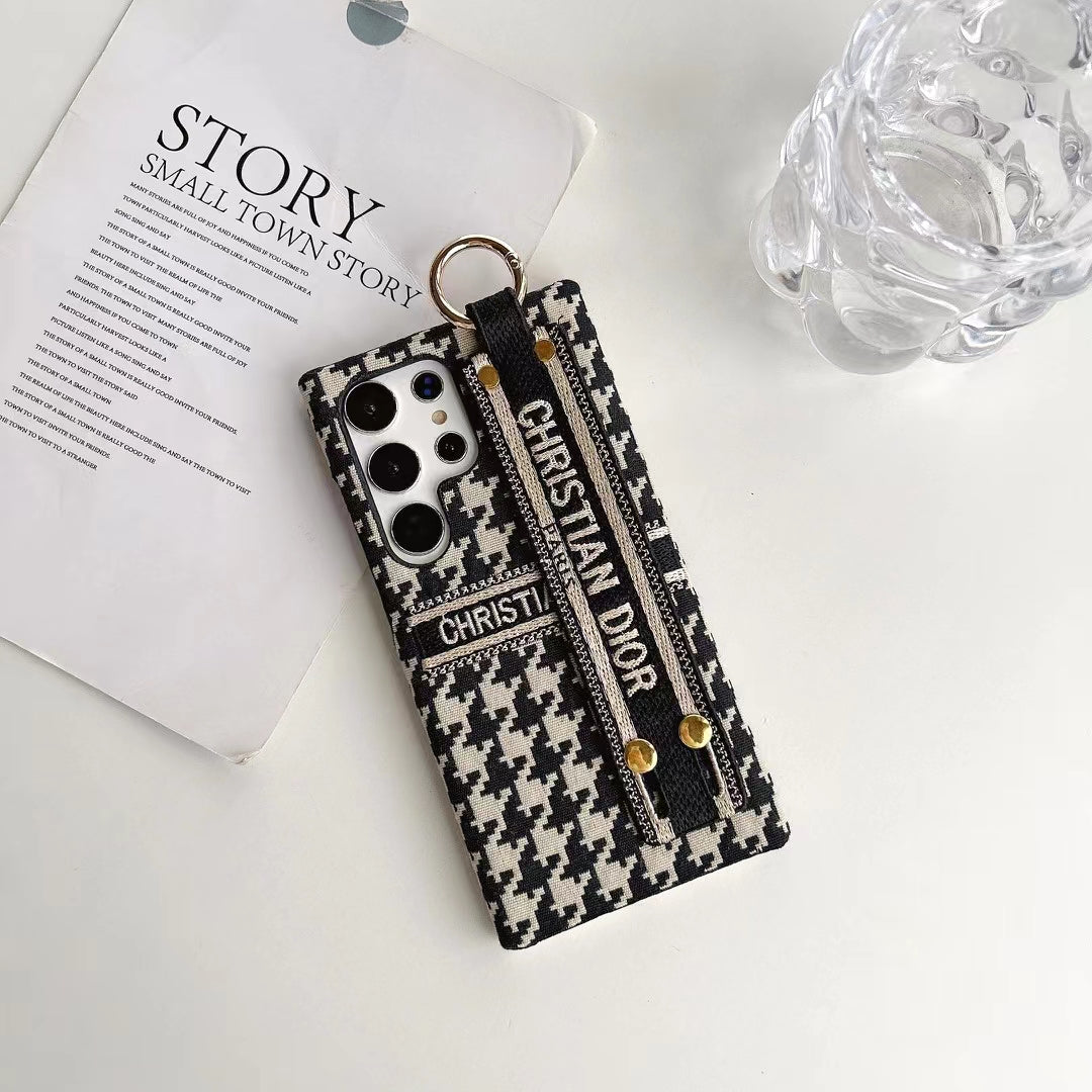 Christian Dior Phone Case with Handgrip