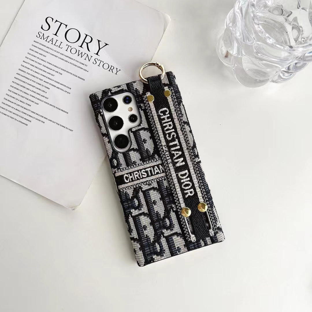 Christian Dior Phone Case with Handgrip
