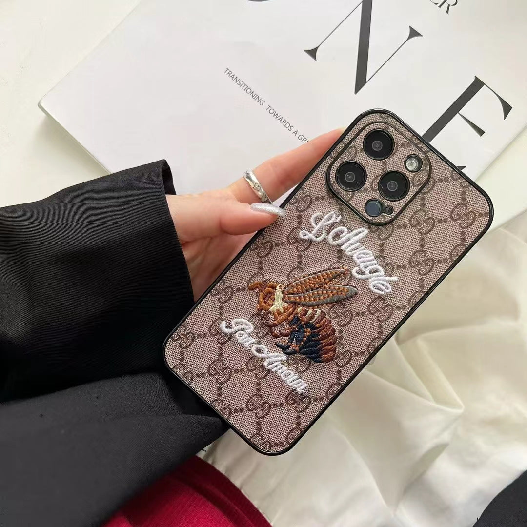 Gucci Light Brown Phone Cases