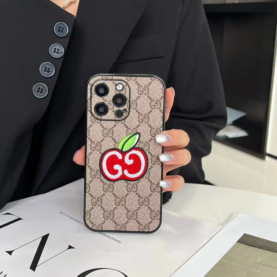 Gucci Light Brown Phone Cases