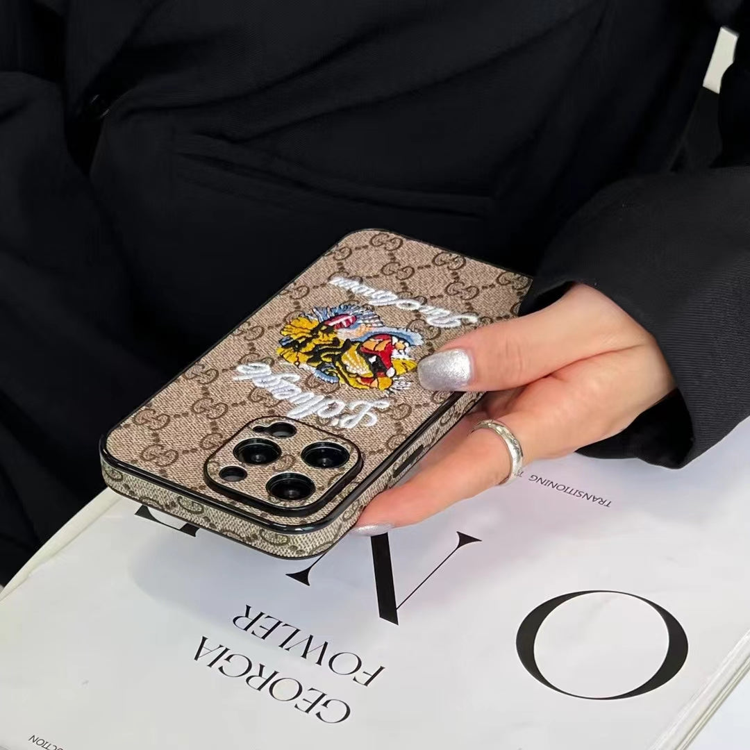 Gucci Light Brown Phone Cases