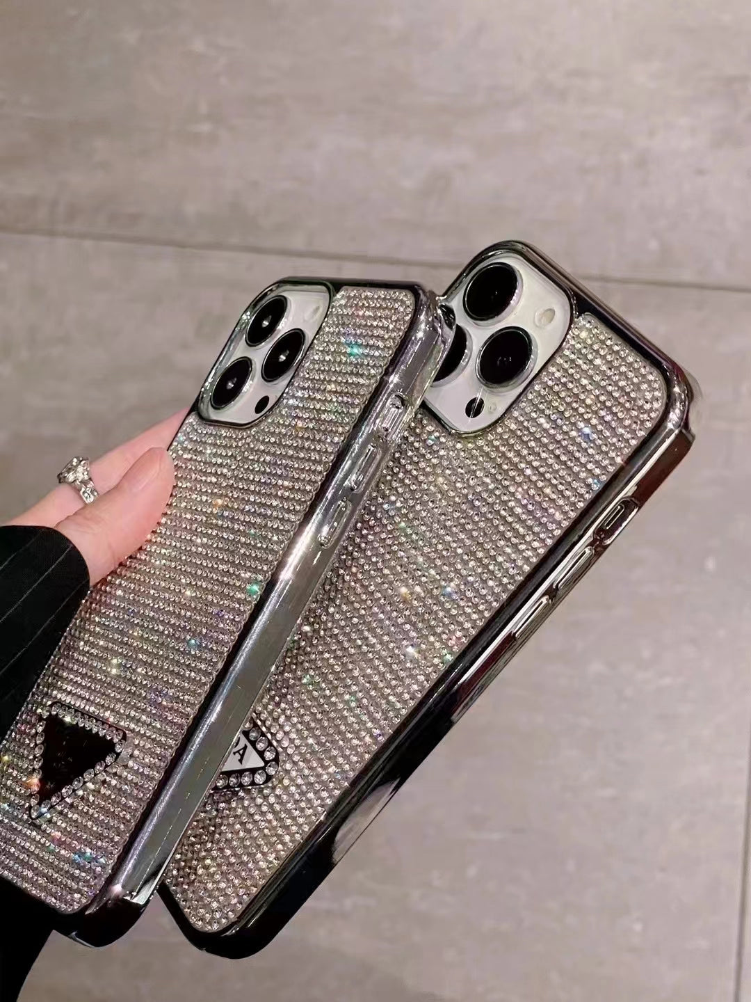 Prada Glittery iPhone Cases