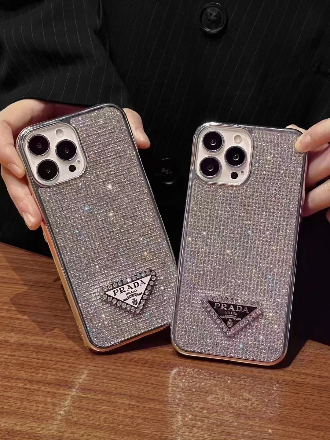 Prada Glittery iPhone Cases