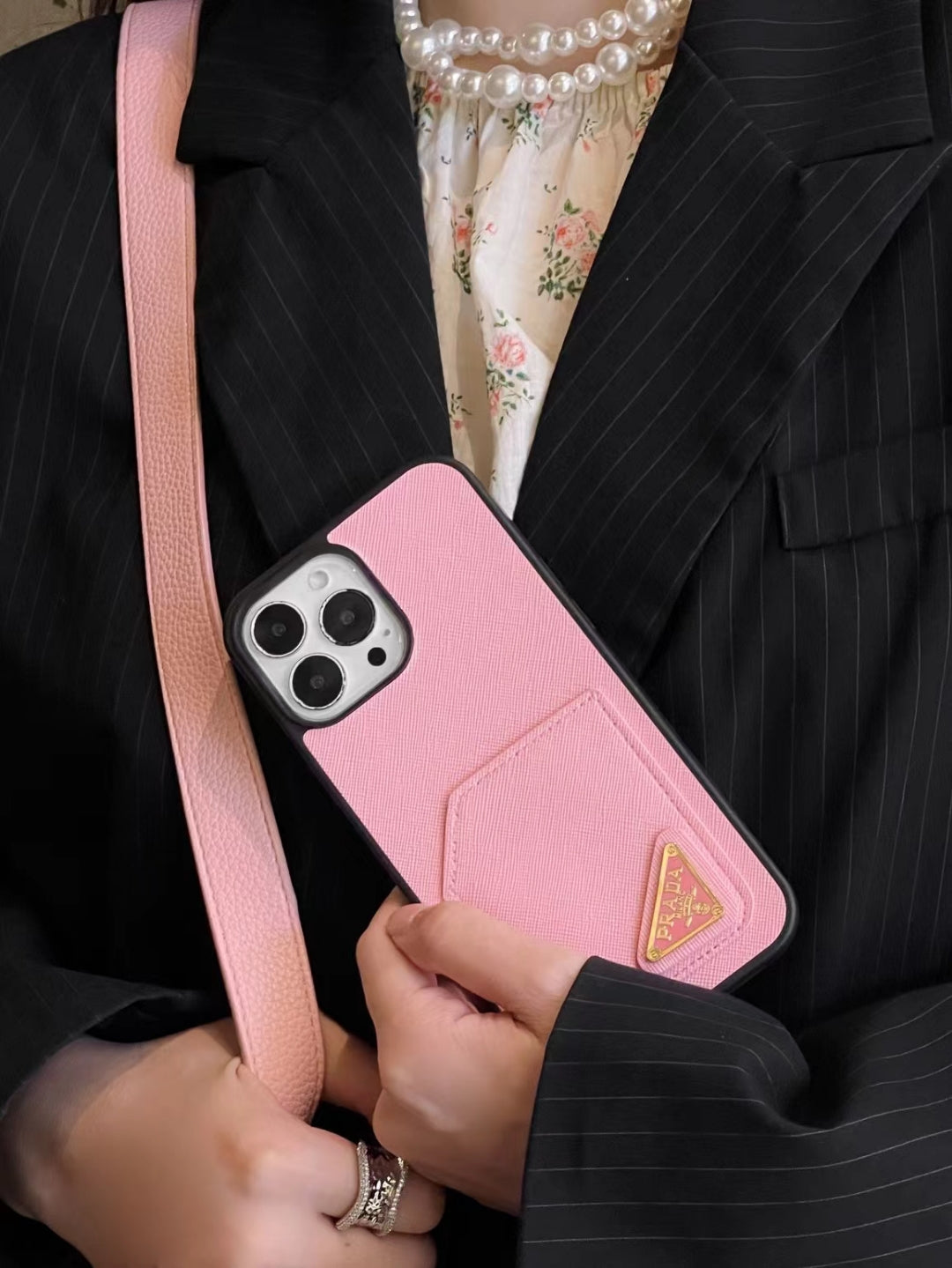 Solid Color Prada iPhone Cases