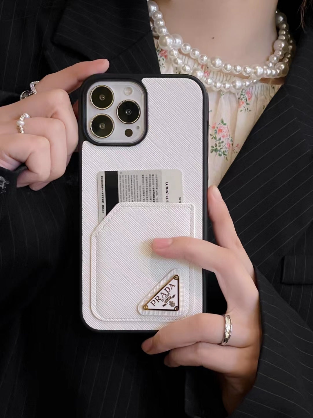 Solid Color Prada iPhone Cases