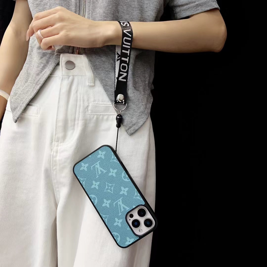 Louis Vuitton iPhone Case with Hand Grip