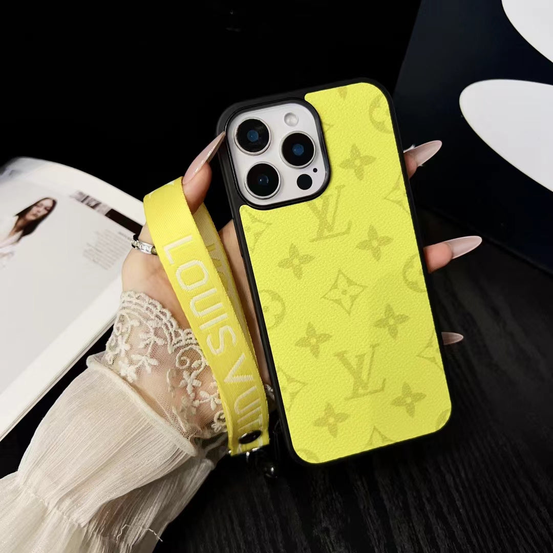 Louis Vuitton iPhone Case with Hand Grip