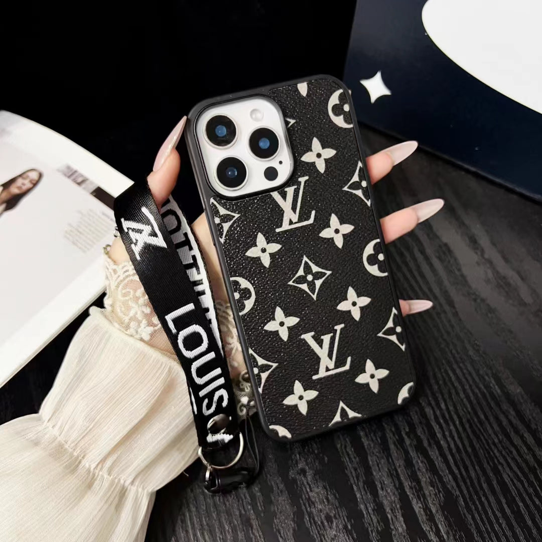 Louis Vuitton iPhone Case with Hand Grip