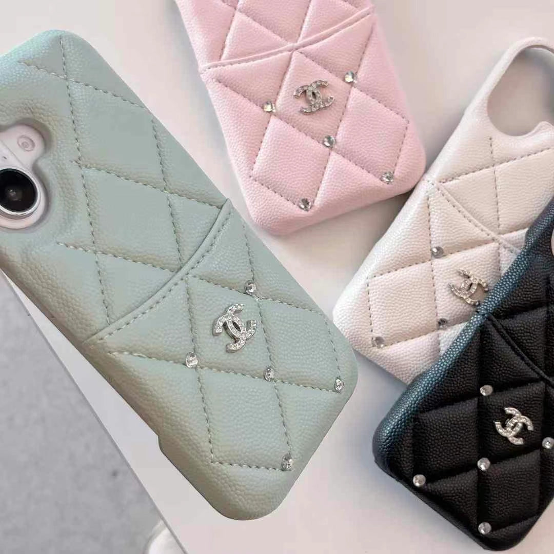Quality Chanel iPhone Case with Card Holder