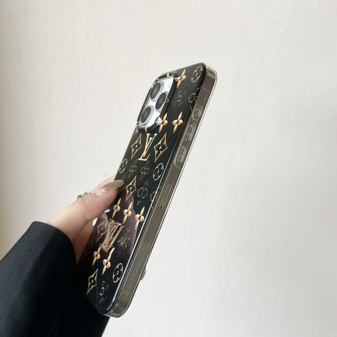 Durable Louis Vuitton iPhone Case with Handgrip