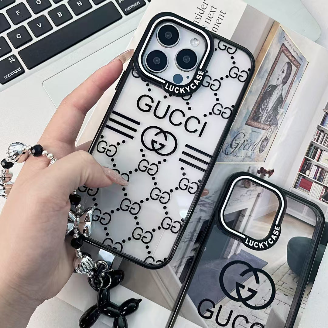 Gucci iPhone Case with Beaded Handgrip