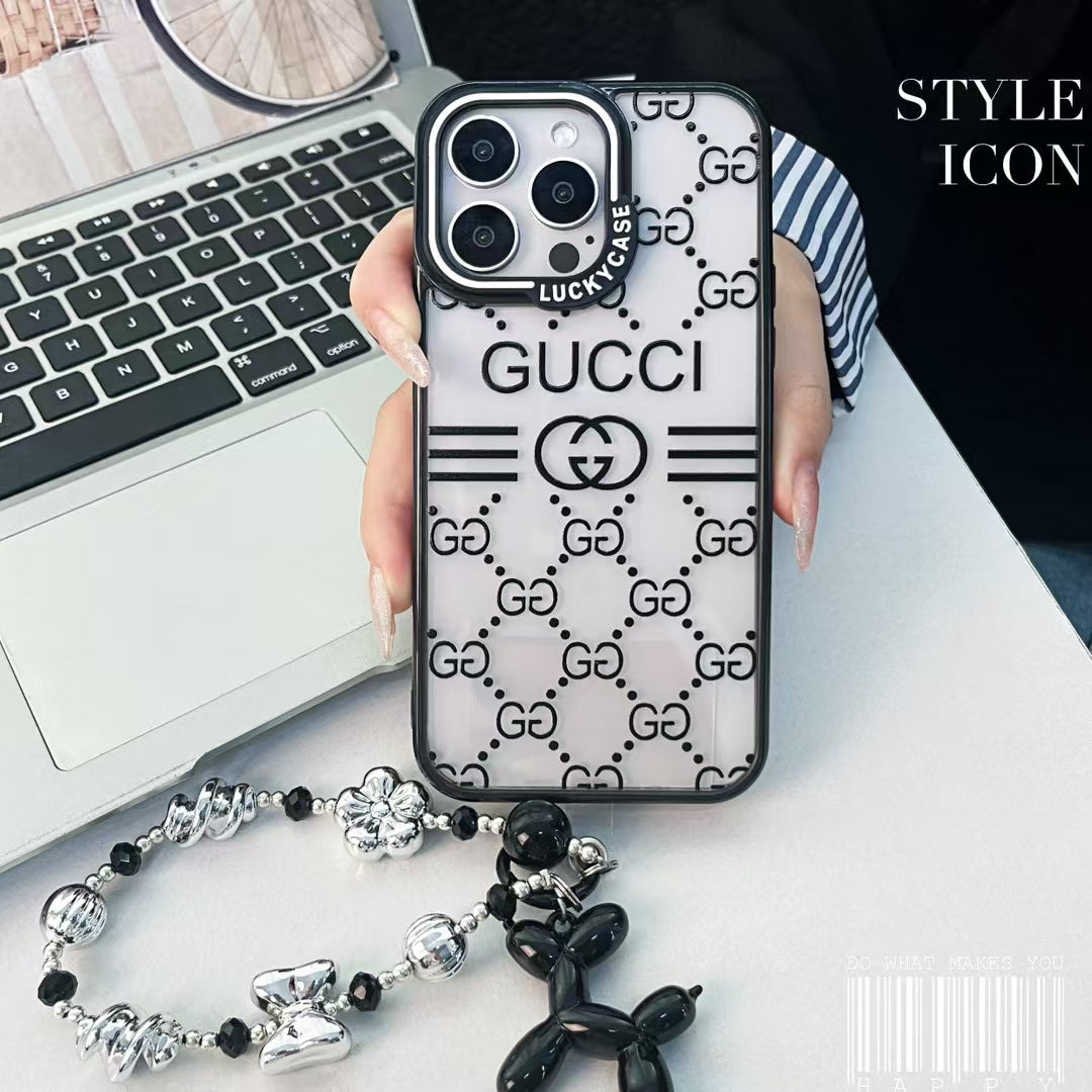 Gucci iPhone Case with Beaded Handgrip