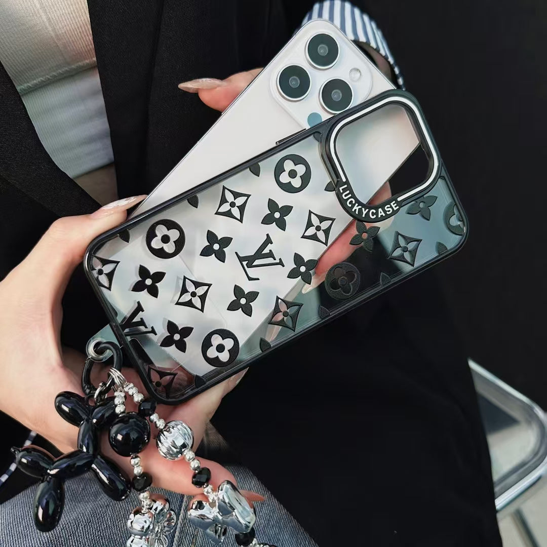 Louis Vuitton iPhone Case with Beaded Handgrip
