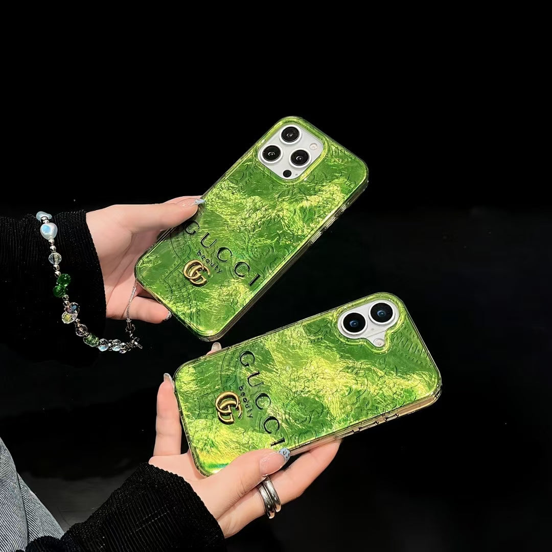 Gucci with Beaded Handgrip iPhone Cases