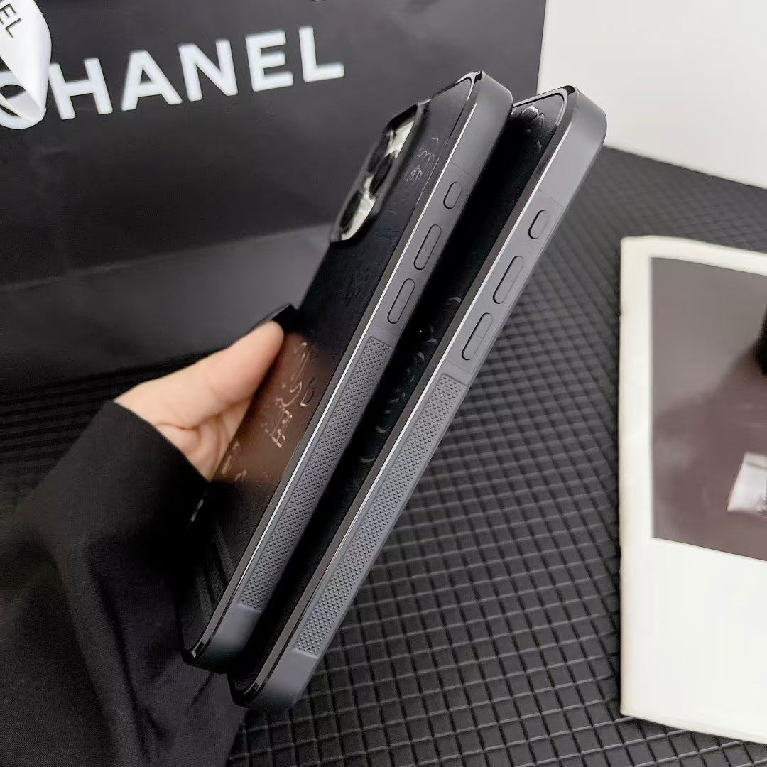 Durable Chanel iPhone Cases Solid Color