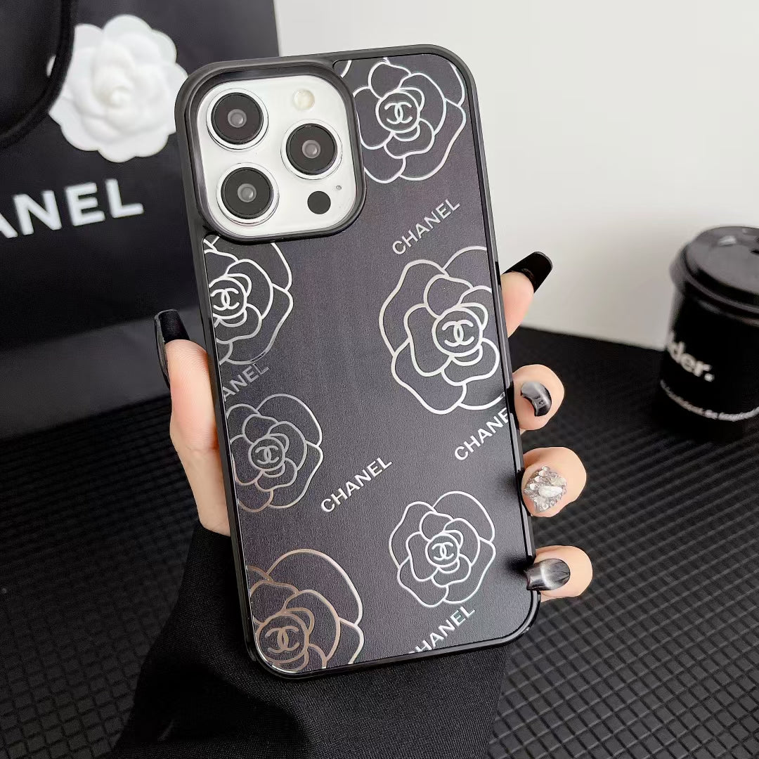 Durable Chanel iPhone Cases Solid Color