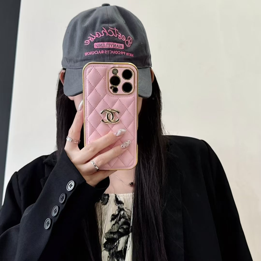 Chanel Solid Color iPhone Case