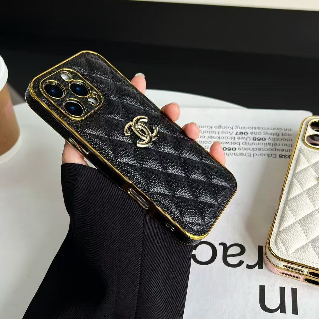 Chanel Solid Color iPhone Case
