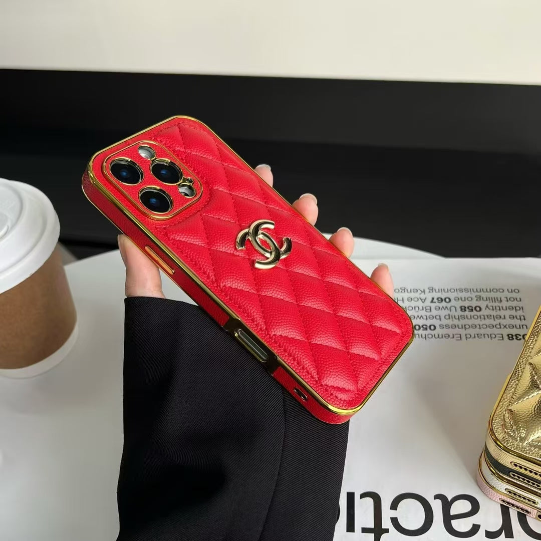 Chanel Solid Color iPhone Case