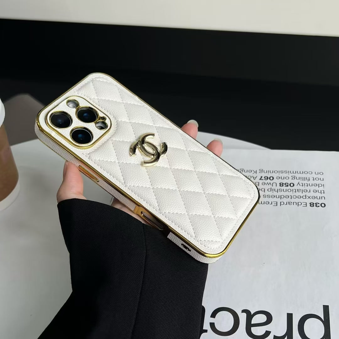 Chanel Solid Color iPhone Case
