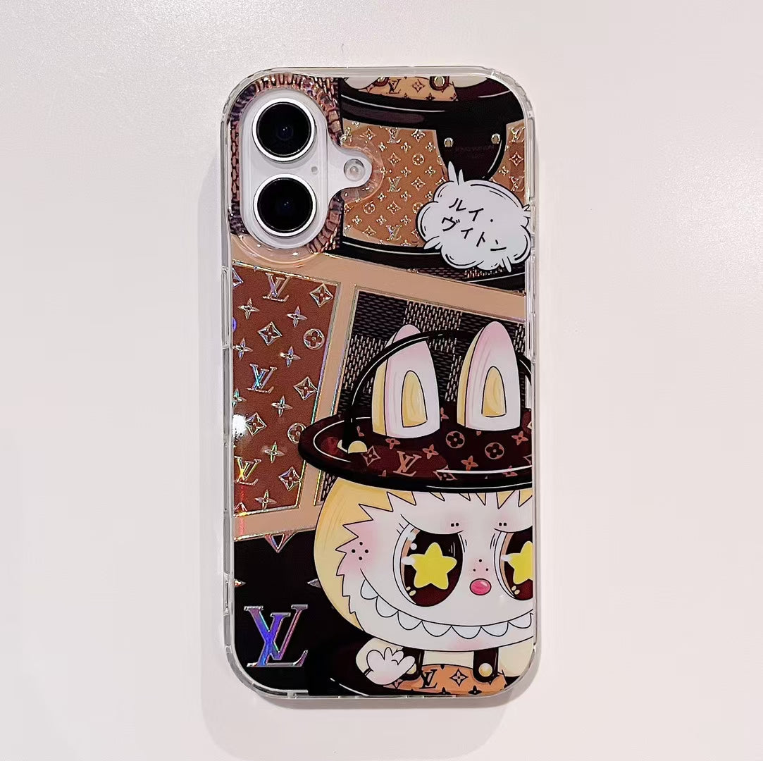 Cartoons Printed Louis Vuitton iPhone Cases