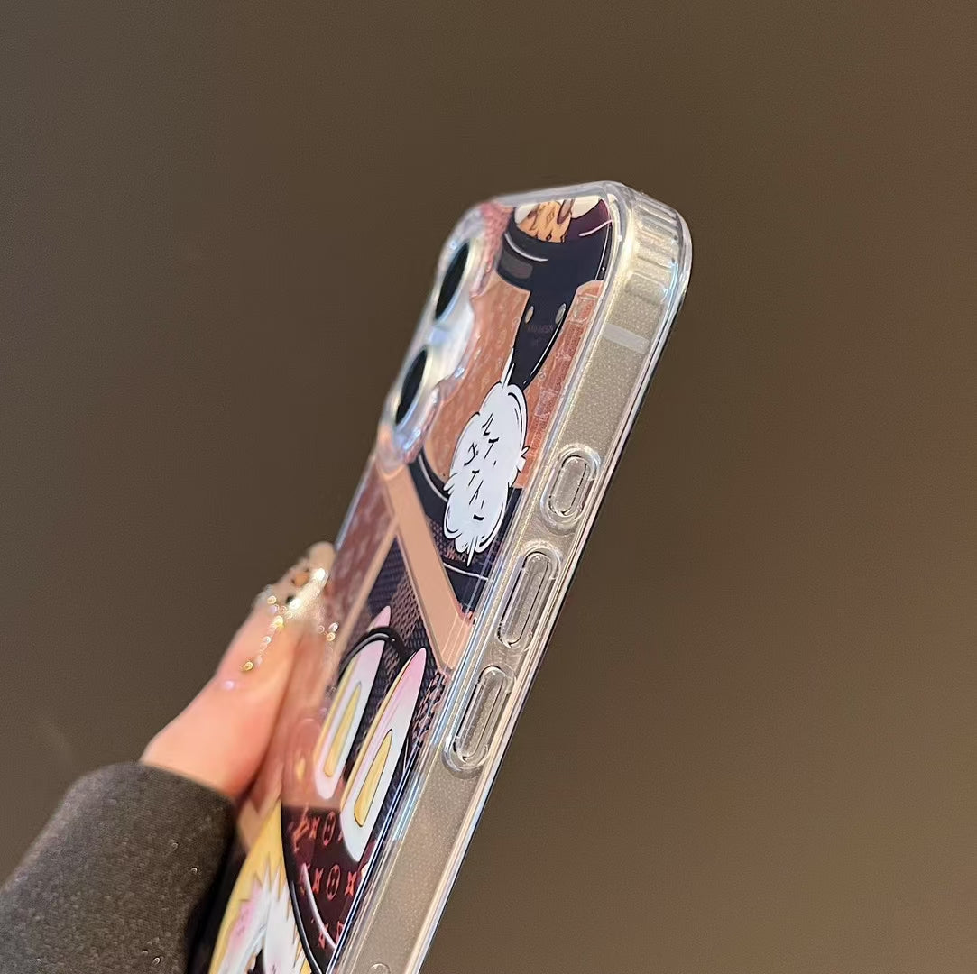 Cartoons Printed Louis Vuitton iPhone Cases