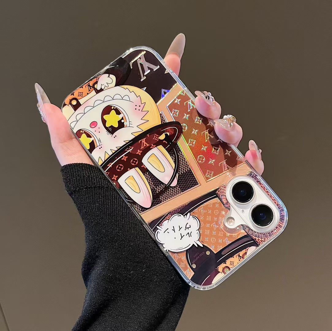 Cartoons Printed Louis Vuitton iPhone Cases