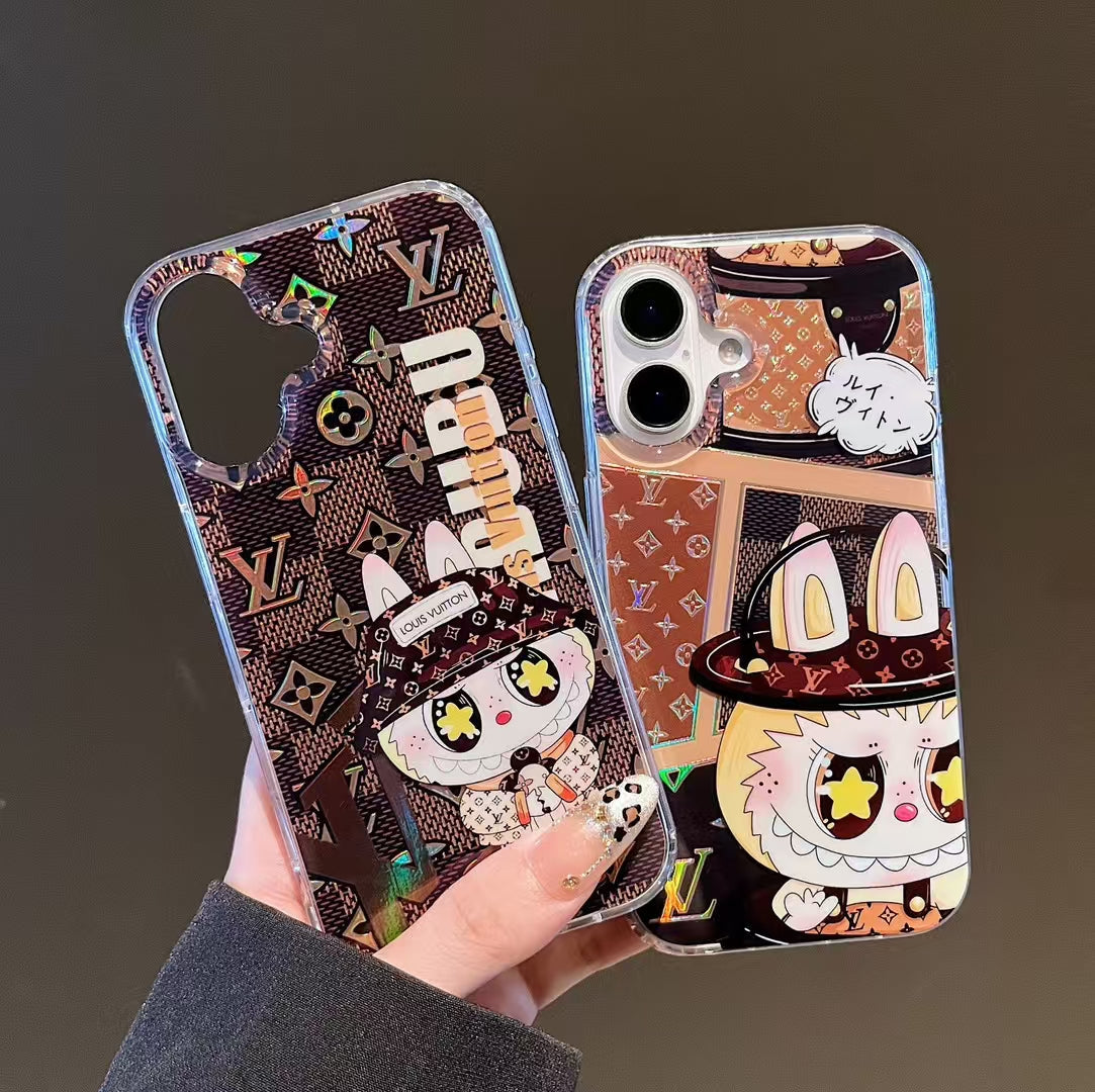 Cartoons Printed Louis Vuitton iPhone Cases