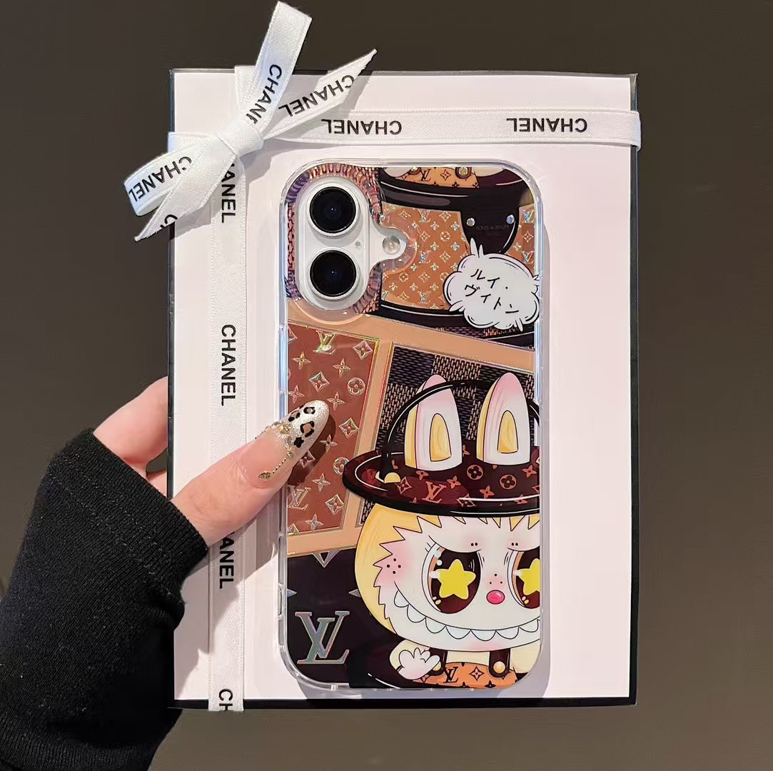 Cartoons Printed Louis Vuitton iPhone Cases