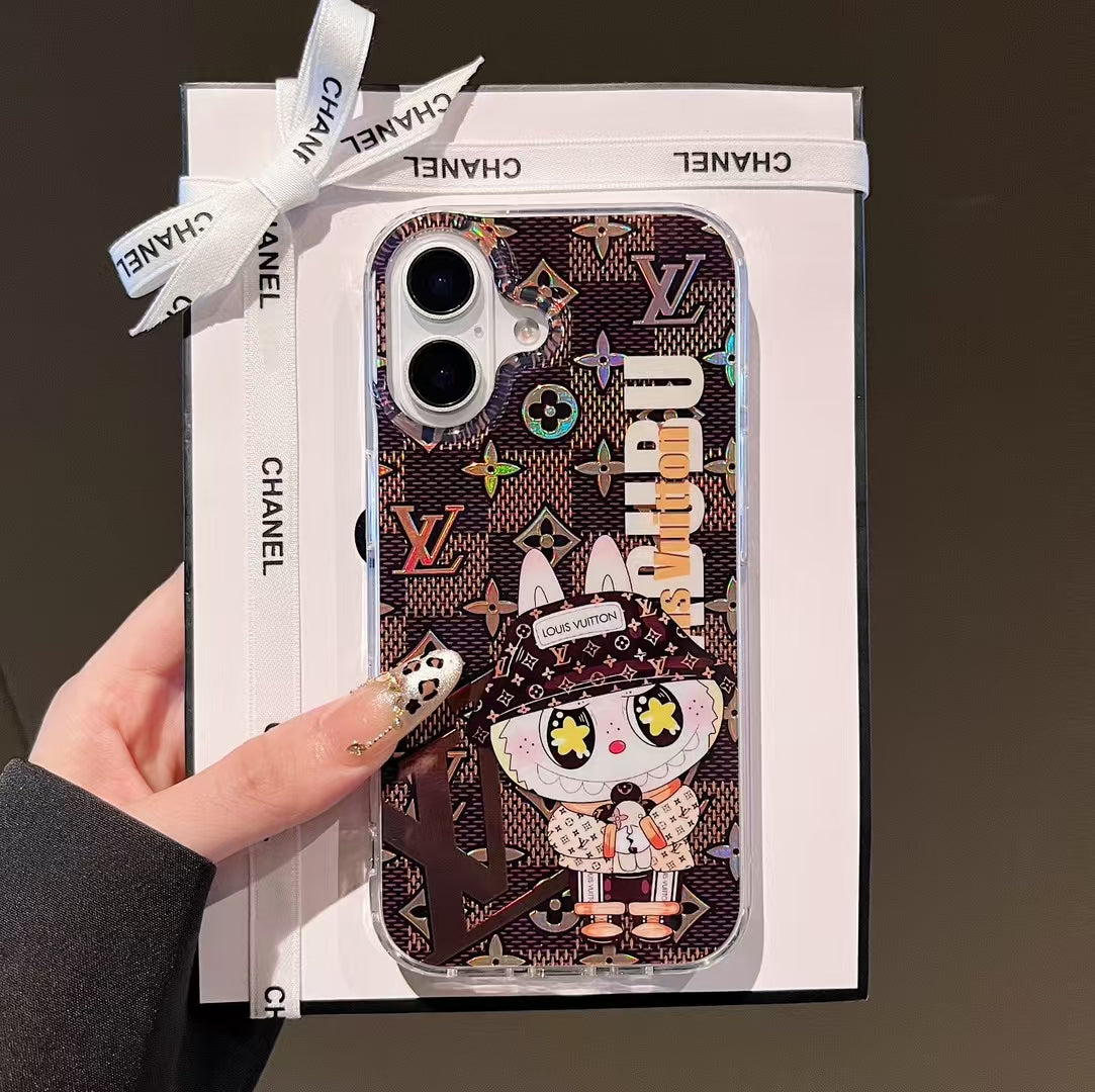 Cartoons Printed Louis Vuitton iPhone Cases