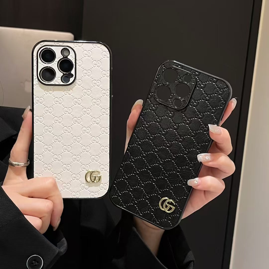 Durable Gucci iPhone Cases Solid Color