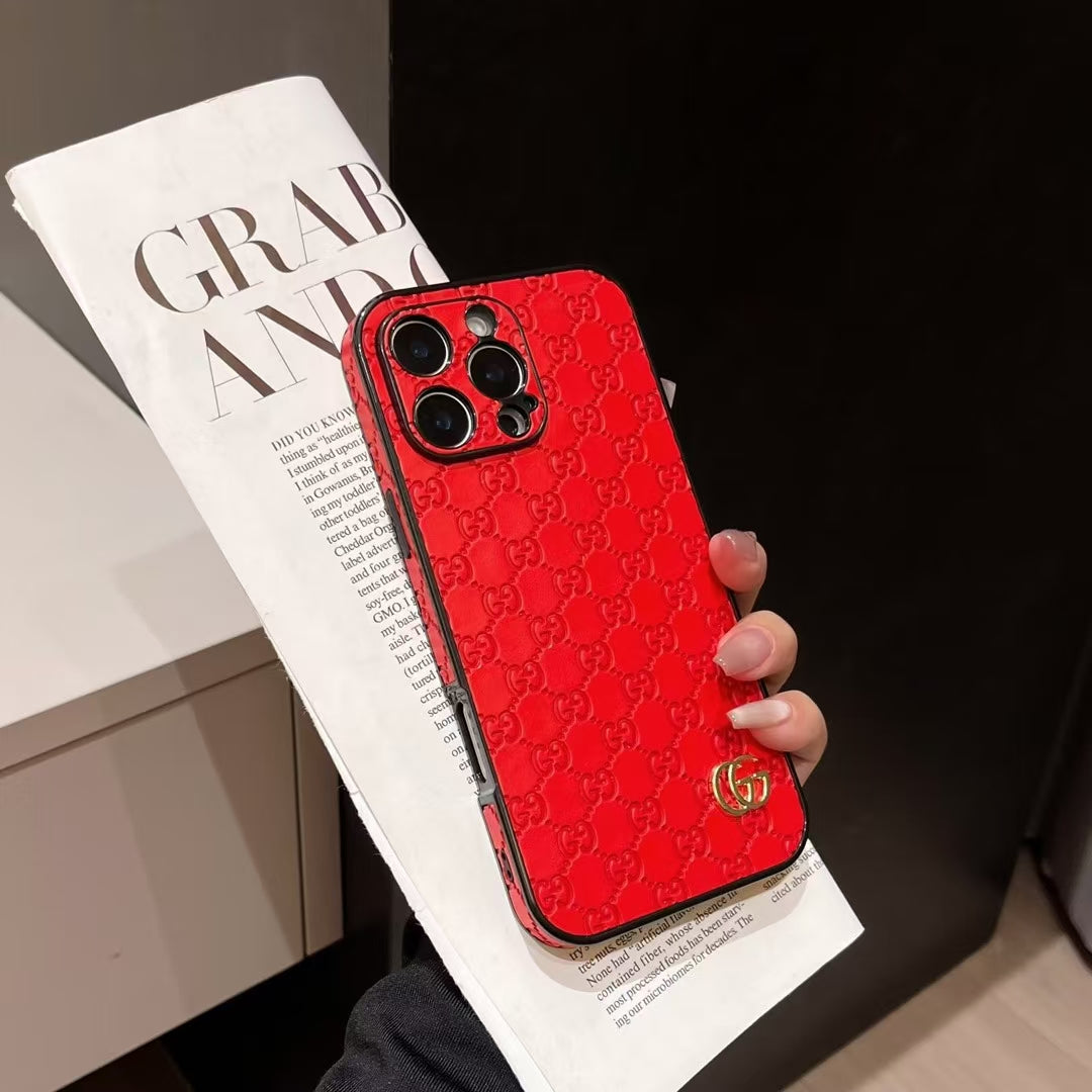 Durable Gucci iPhone Cases Solid Color