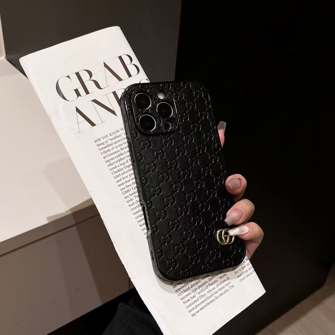Durable Gucci iPhone Cases Solid Color