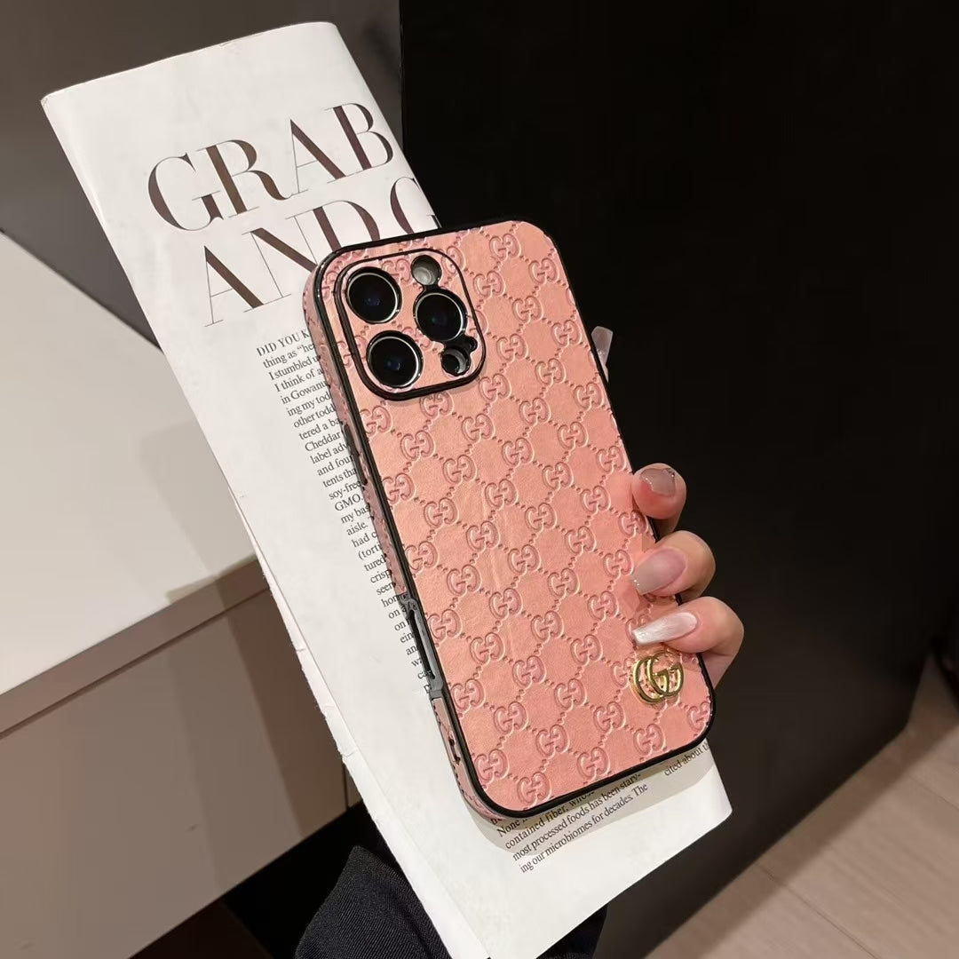 Durable Gucci iPhone Cases Solid Color