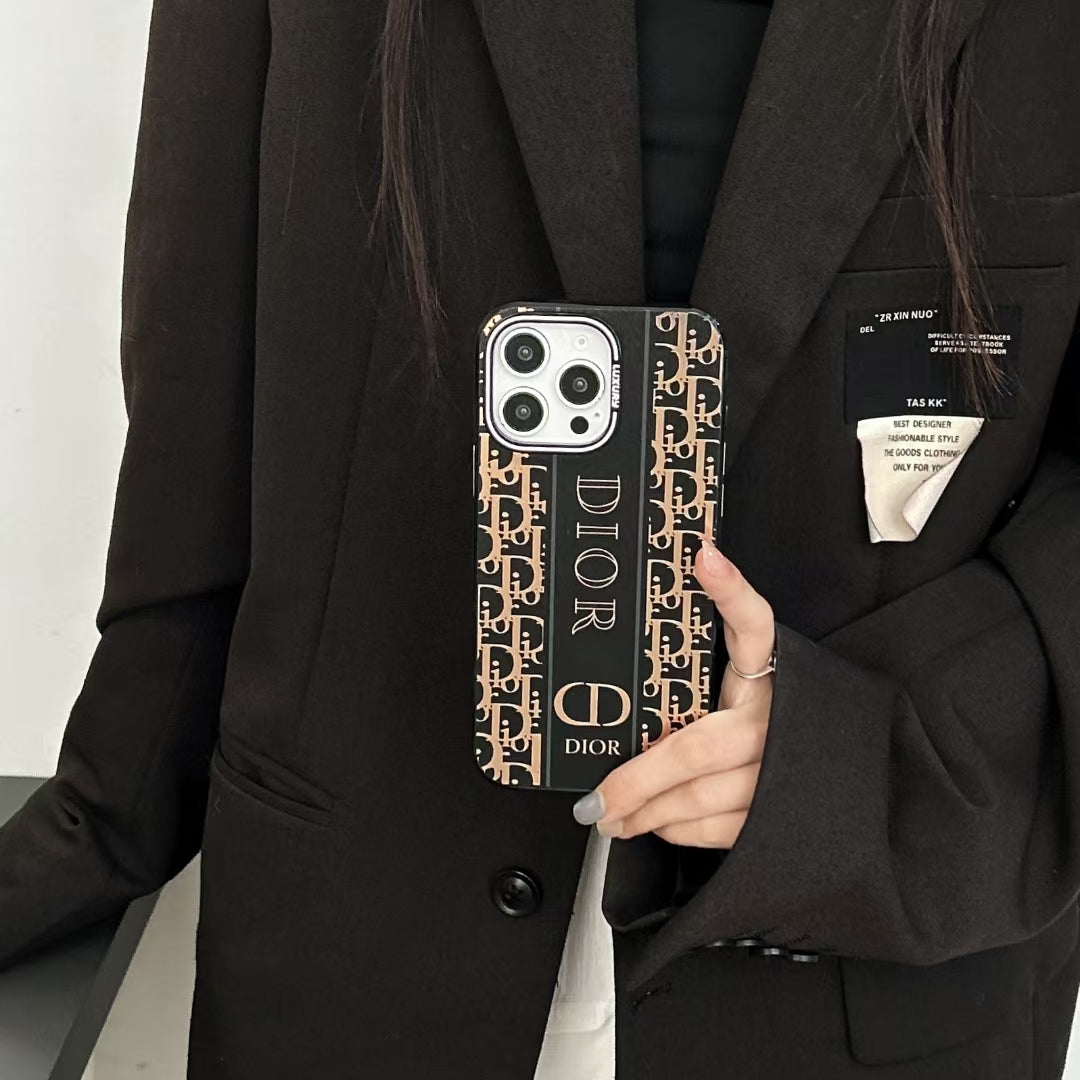 Christian Dior iPhone Cases Brown