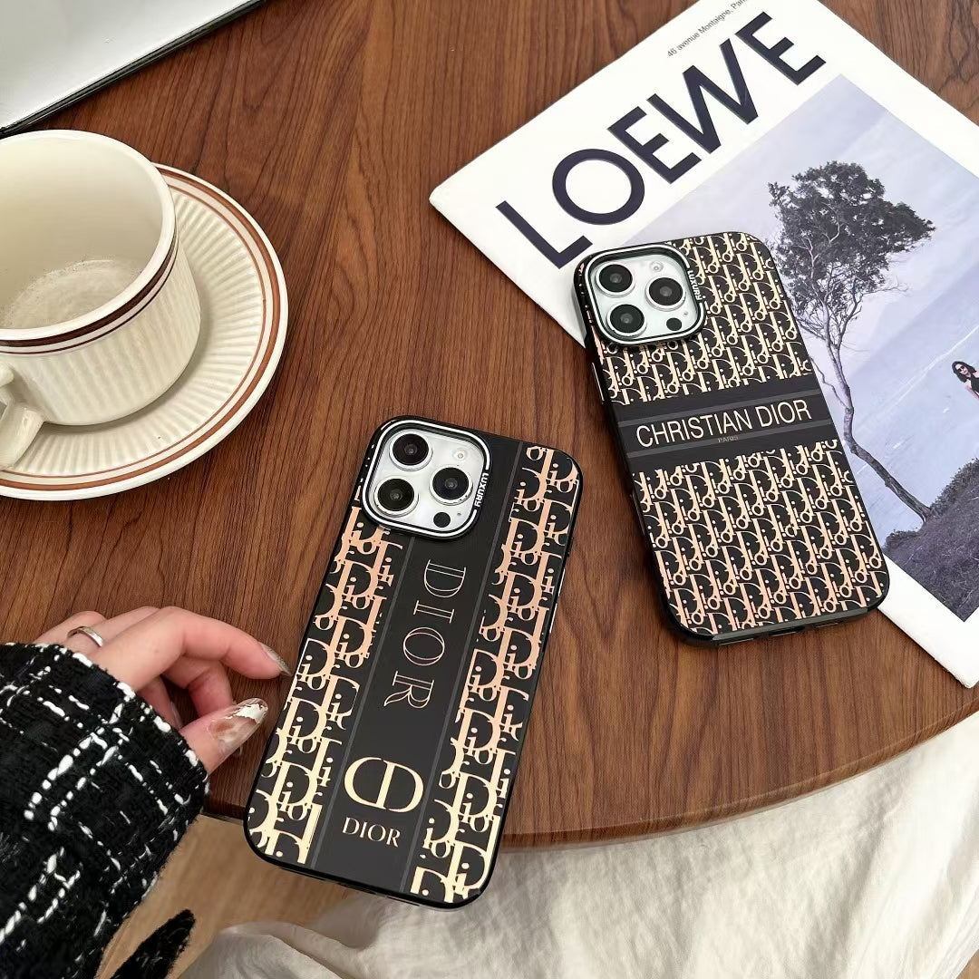 Christian Dior iPhone Cases Brown