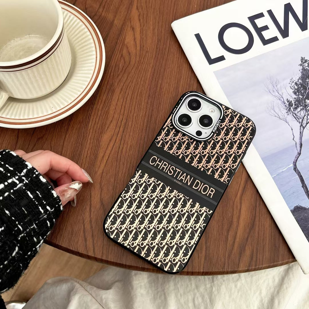 Christian Dior iPhone Cases Brown