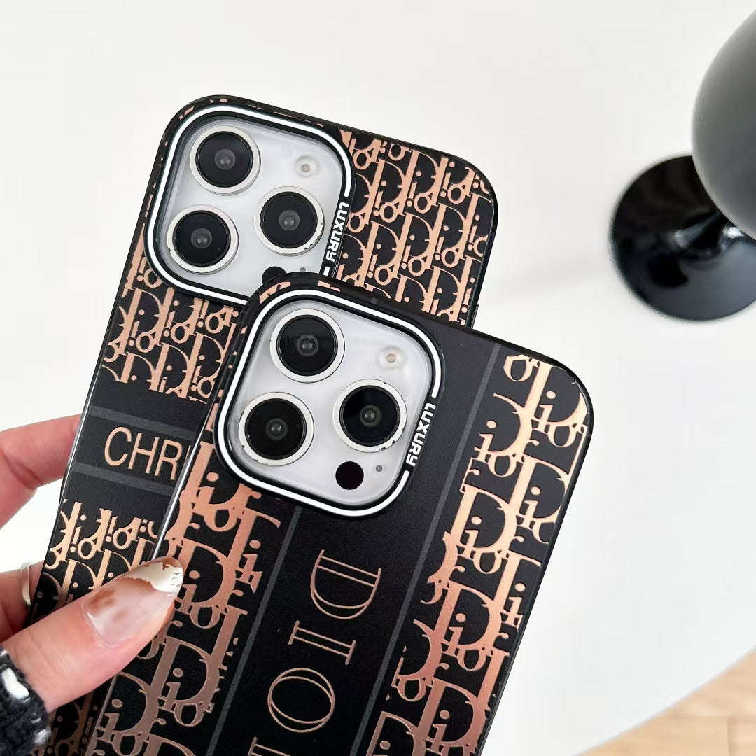 Christian Dior iPhone Cases Brown