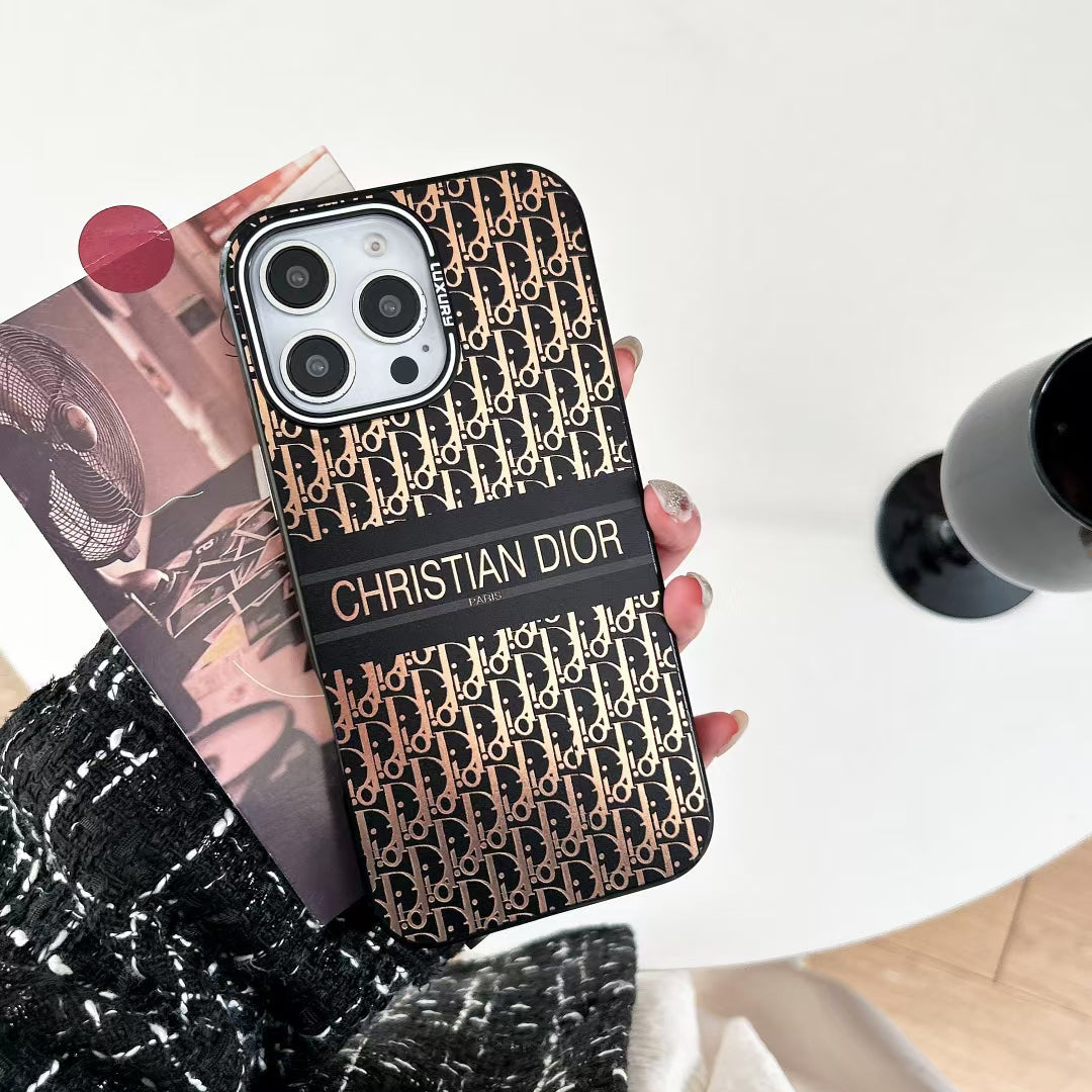 Christian Dior iPhone Cases Brown