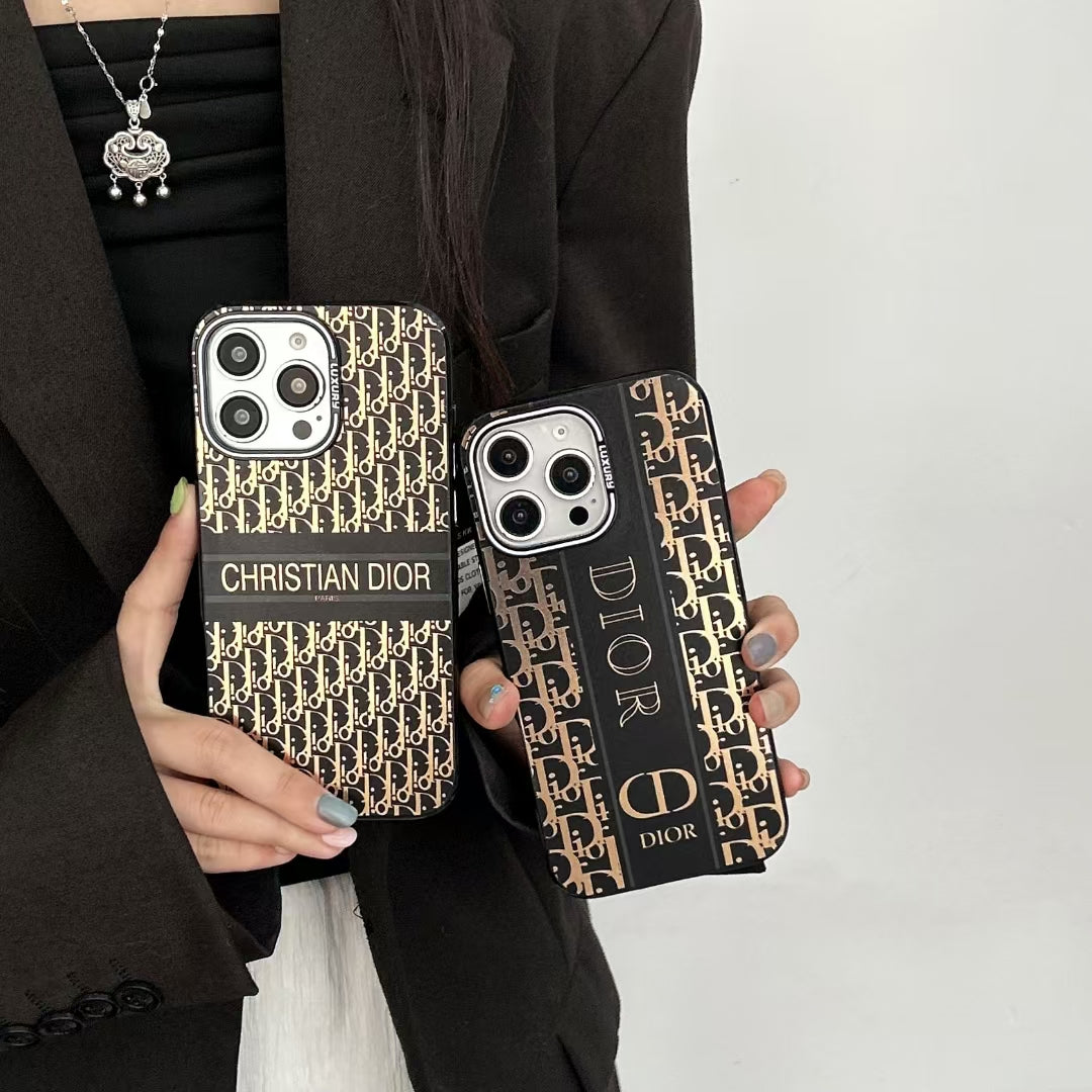 Christian Dior iPhone Cases Brown
