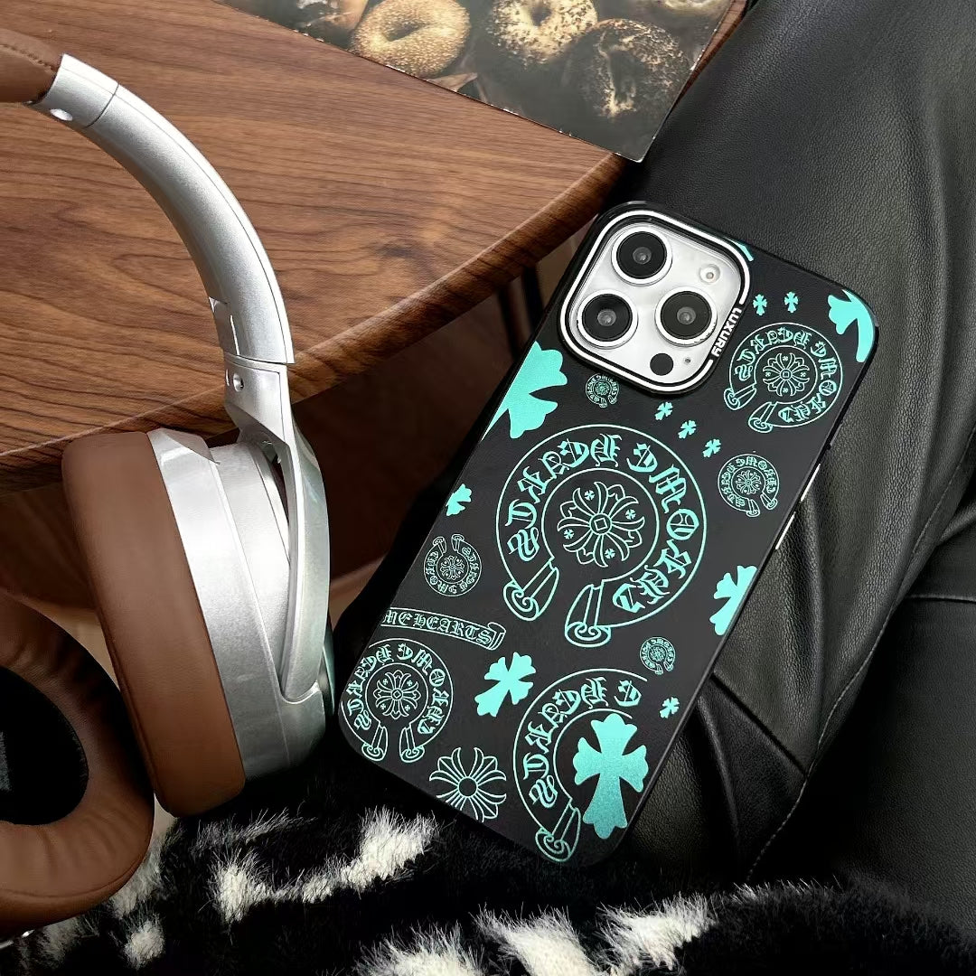 Chrome Hearts Glow in the Dark Iphone Cases