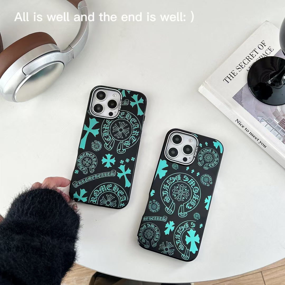 Chrome Hearts Glow in the Dark Iphone Cases