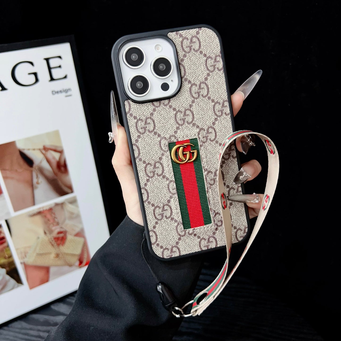 Elegant Gucci iPhone Cases Durable