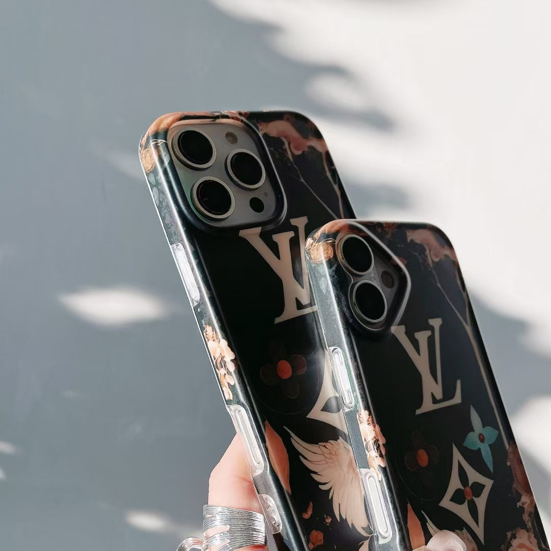 Louis Vuitton iPhone Case with Beaded Handgrip Stylish