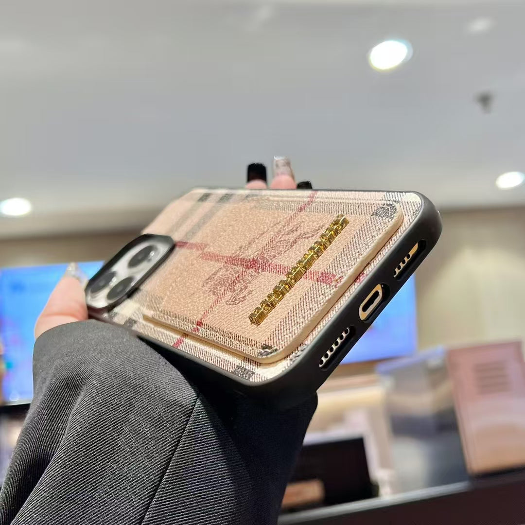 Burberry iPhone Cases with Card Holder